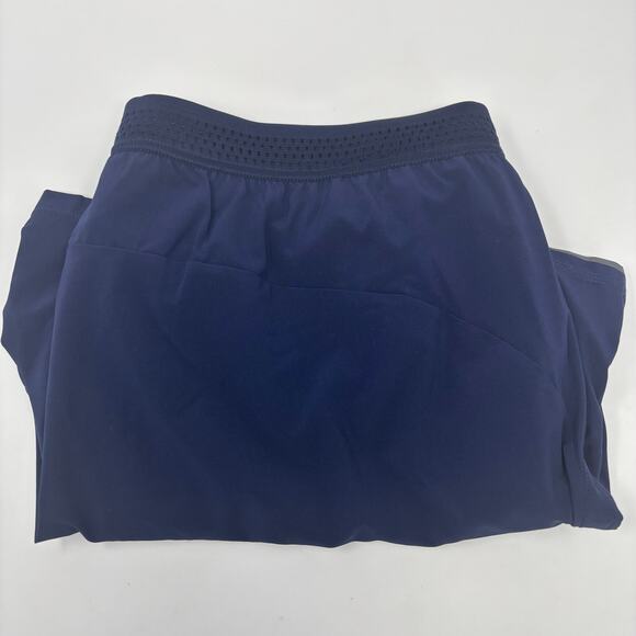 Rhone Mens XL Navy Blue Stretch Waist Drawstrings Athletic Swift Shorts NWT - Picture 1 of 6